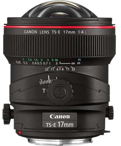 لنز Canon TS-E 17mm F/4L