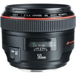 معرفی و بررسی لنز Canon EF 50mm