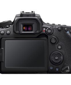 نمای پشت دوربین دیجیتال کانن مدل EOS 90D لنز 135-18