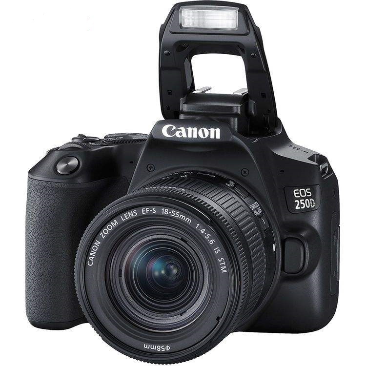 دوربین کانن مدل EOS 250D به همراه لنز 55-18