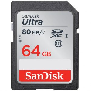 کارت حافظه SDXC سن دیسک 64 گیگابایت