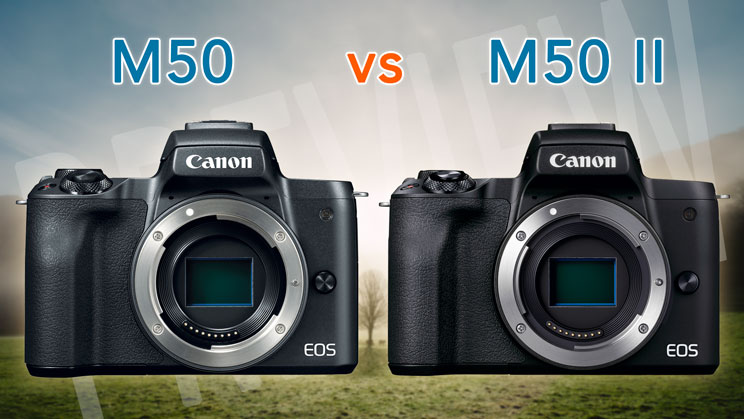 مقایسه دوربین کانن M50 و دوربین کانن M50 MARK II
