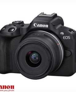 دوربین بدون آینه Canon EOS R50 با لنزهای 18-45 میلی متر و 55-210 میلی متر