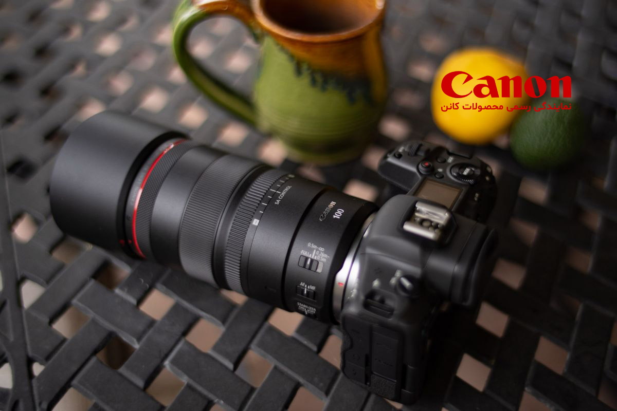 لنز بدون‌آینه کانن Canon RF 100mm f/2.8 L Macro IS USM