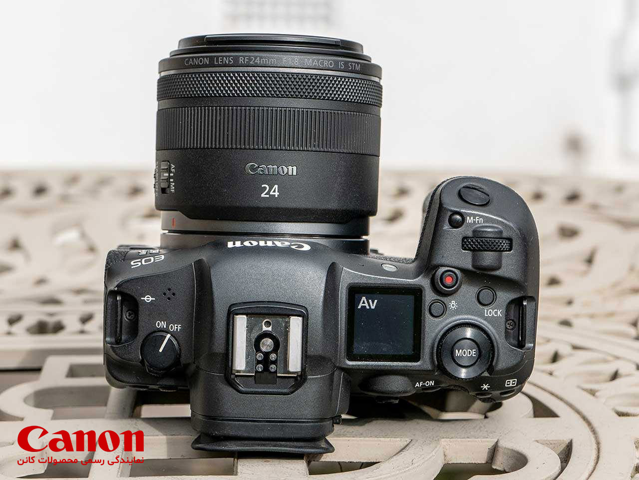 لنز بدون آینه کانن Canon RF 24mm f/1.8 Macro IS STM
