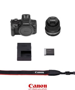 اقلام-درون-جعبه-دوربین-بدون-آینه-Canon-EOS-R100