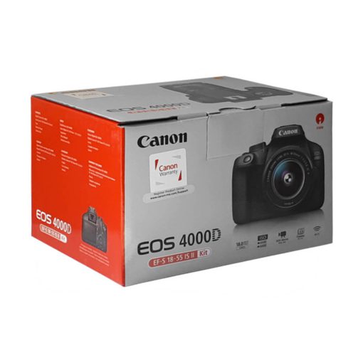 جعبه دوربین کانن Canon EOS 4000D 18-55 IS II