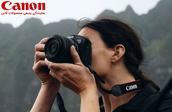 دوربین بدون آینه کانن EOS R7 Mirrorless Camera with 18-150mm
